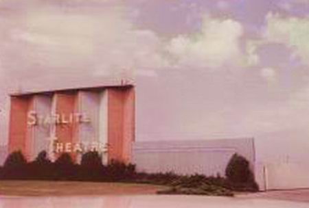 Starlite Drive-In Theatre - Old Photo From Driveinsdotcom